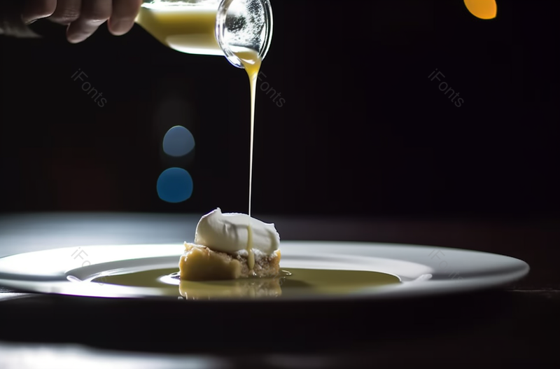 在餐厅厨房用橄榄油烹饪美食,高清,摄影图,摄影图片,图片大全,摄影图免费下载